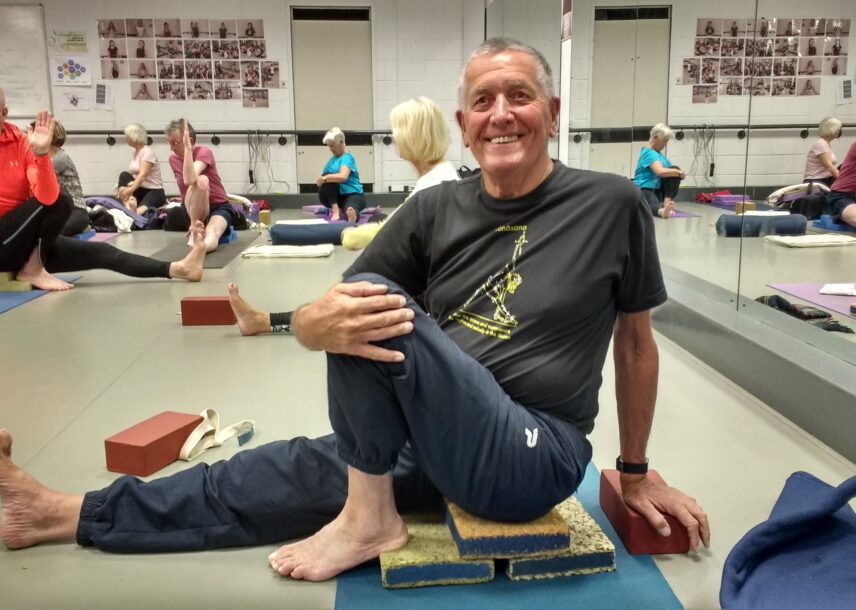 Gordon Austin: teaching yoga at 85 – and as passionate about it as ever!
