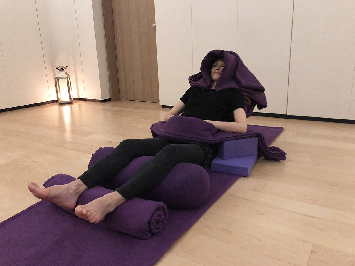 Restorative Yoga Props - The BackMitra®