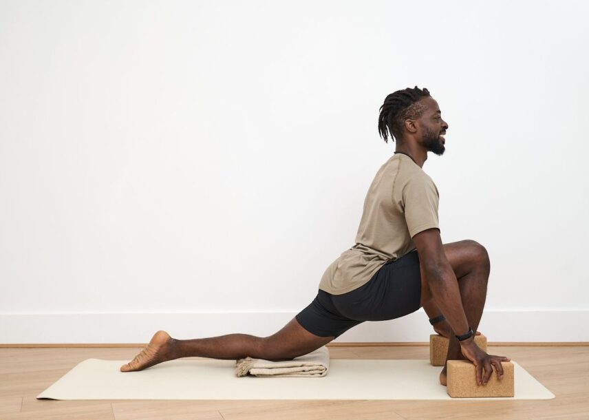 Leslie Lewis Yoga — Skandasana, aka Side Lunge, is a hip opener as...
